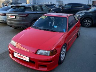 1990 Honda CR-X II, красный, 900000 рублей, вид 2