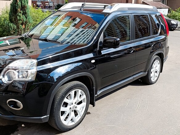 2014 Nissan X-Trail II Рестайлинг, чёрный, 1400000 рублей - вид 7
