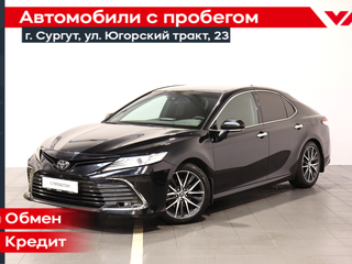 2022 Toyota Camry VIII (XV70) Рестайлинг, чёрный, 3790000 рублей, вид 1