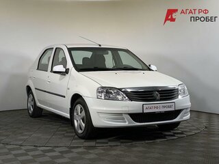 2014 Renault Logan I Рестайлинг, белый, 410000 рублей, вид 3