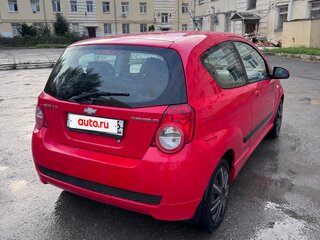 2010 Chevrolet Aveo I Рестайлинг, красный, 420000 рублей, вид 3
