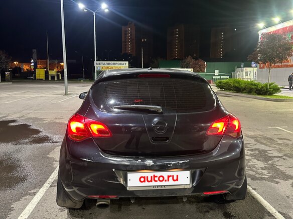 2010 Opel Astra J, чёрный, 410000 рублей - вид 8