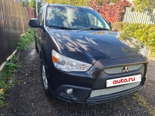2013 Mitsubishi ASX I, чёрный, 890000 рублей, вид 2