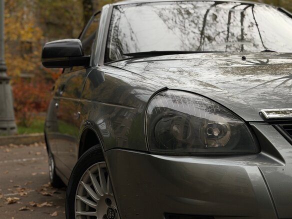 2007 Lada (ВАЗ) Priora I, серый, 180000 рублей - вид 8