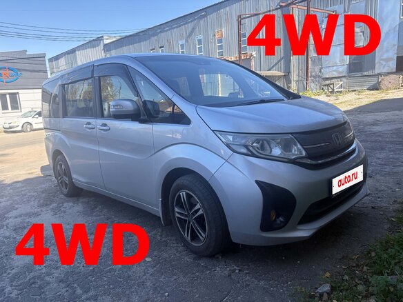 2015 Honda Stepwgn V, серебристый, 1550000 рублей - вид 1
