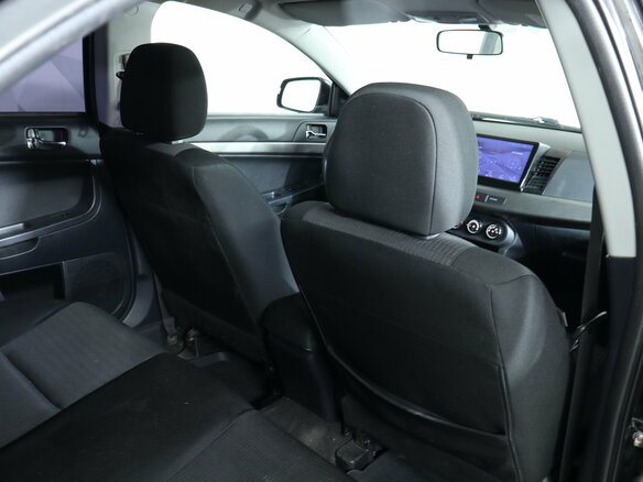 2012 Mitsubishi Lancer X Рестайлинг, чёрный, 725000 рублей - вид 20