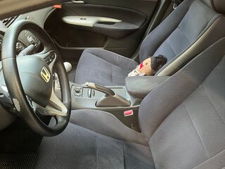 2008 Honda Civic VIII, чёрный, 560000 рублей, вид 2