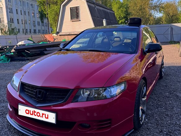 2006 Honda Accord Type S VII Рестайлинг, красный - вид 14