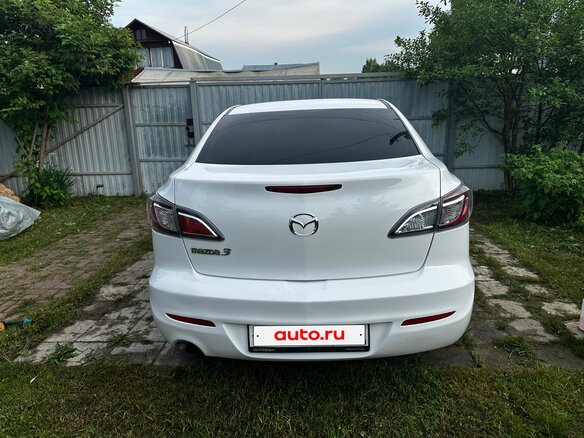 2012 Mazda 3 II (BL) Рестайлинг, белый, 850000 рублей - вид 5