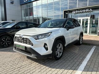 2019 Toyota RAV4 V (XA50), белый, 3091000 рублей, вид 1