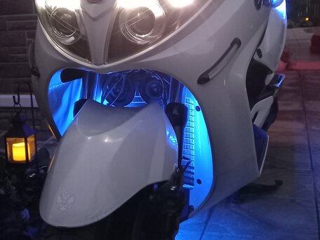 2013 Sym Maxsym 400, белый, 480000 рублей, вид 4