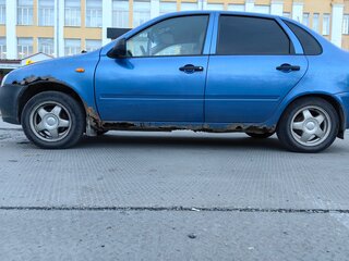 2007 Lada (ВАЗ) Kalina I, синий, 65000 рублей, вид 4