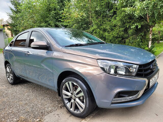 2016 Lada (ВАЗ) Vesta I, серый, 685000 рублей, вид 5