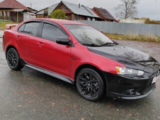 2013 Mitsubishi Lancer X Рестайлинг, красный, 830000 рублей, вид 2