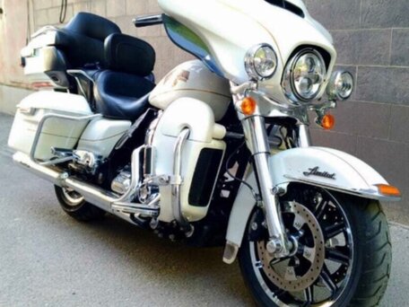 2014 Harley-Davidson Electra Glide, белый, 1300000 рублей, вид 2