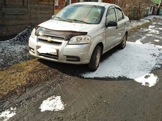 2007 Chevrolet Aveo I, серебристый, 200000 рублей, вид 1