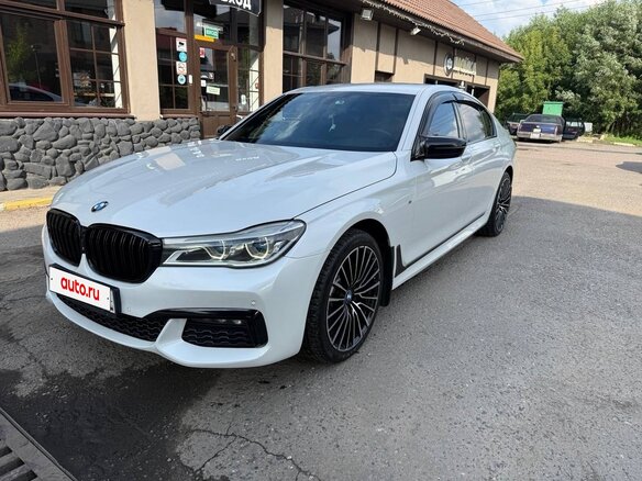 2016 BMW 7 серии 730d xDrive VI (G11/G12), белый