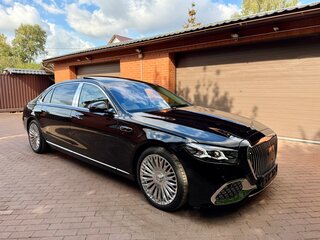 2026 Mercedes-Benz Maybach S-Класс 580 II (Z223) Рестайлинг, чёрный, 35000000 рублей, вид 1