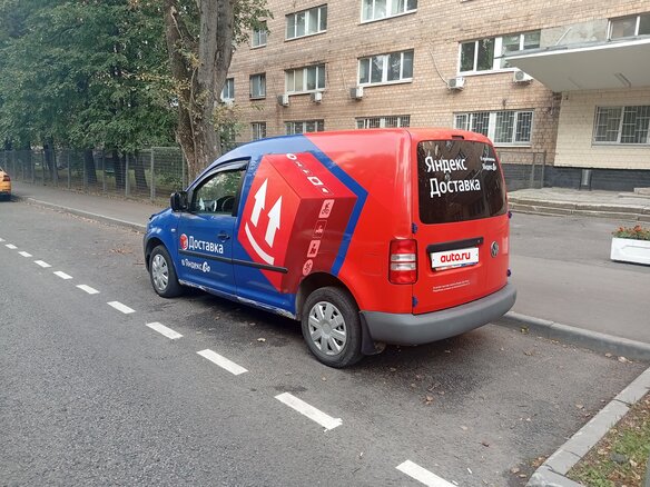 2011 Volkswagen Caddy, синий, 480000 рублей - вид 3