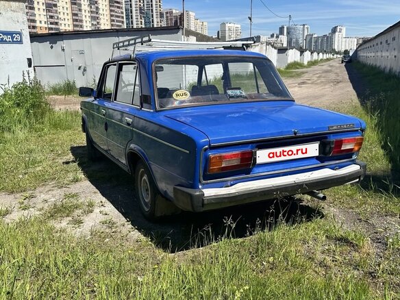 1998 Lada (ВАЗ) 2106, синий, 160000 рублей - вид 1