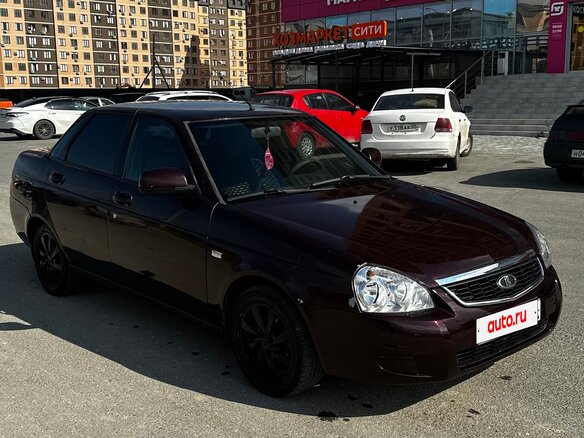 2014 Lada (ВАЗ) Priora I Рестайлинг, пурпурный - вид 1