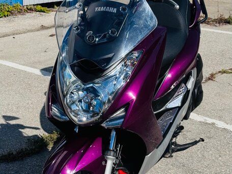 2018 Yamaha Majesty 155S, пурпурный, 250000 рублей, вид 1