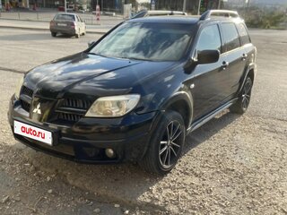 2007 Mitsubishi Outlander I, чёрный, 520000 рублей, вид 1