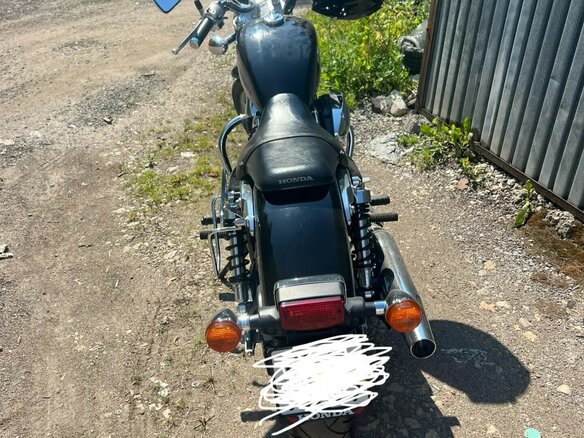 2011 Honda Shadow 750, чёрный, 570000 рублей - вид 3