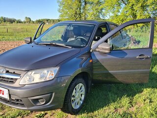 2015 Lada (ВАЗ) Granta I, серый, 420000 рублей, вид 4