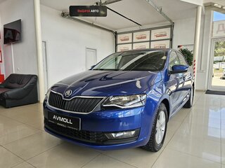2019 Skoda Rapid I Рестайлинг, синий, 1699000 рублей, вид 2