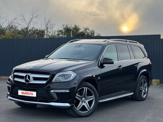 2014 Mercedes-Benz GL-Класс 350 II (X166), чёрный, 2950000 рублей, вид 1