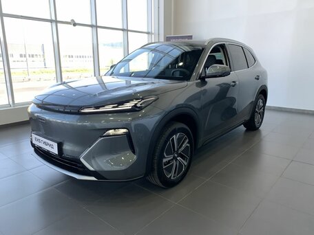 2026 Geely EX5 Гибрид EM-R, серый, 3829990 рублей, вид 3