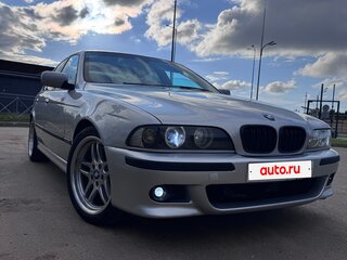 2001 BMW 5 серии 530d IV (E39) Рестайлинг, серебристый, 1050000 рублей, вид 1
