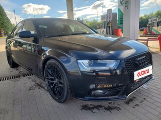 2012 Audi A4 IV (B8) Рестайлинг, чёрный, 999999 рублей, вид 3