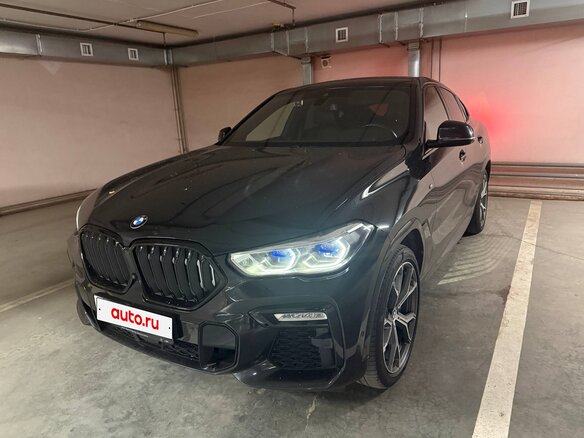 2020 BMW X6 30d III (G06), чёрный, 8000000 рублей