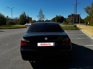 2006 BMW 5 серии 525i V (E60/E61), чёрный, 1050000 рублей, вид 4