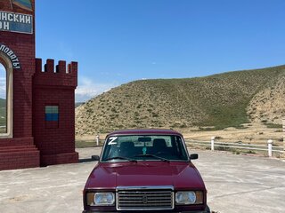 2005 Lada (ВАЗ) 2107, пурпурный, 185000 рублей, вид 2
