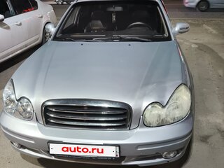 2005 Hyundai Sonata ТагАЗ IV (EF) Рестайлинг, серебристый, 430000 рублей, вид 1
