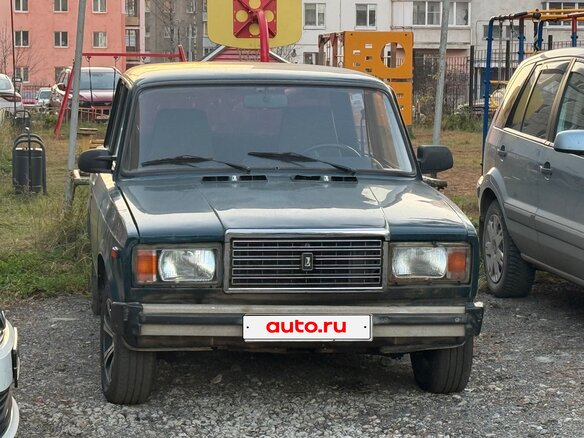 2001 Lada (ВАЗ) 2107, синий, 75000 рублей - вид 3