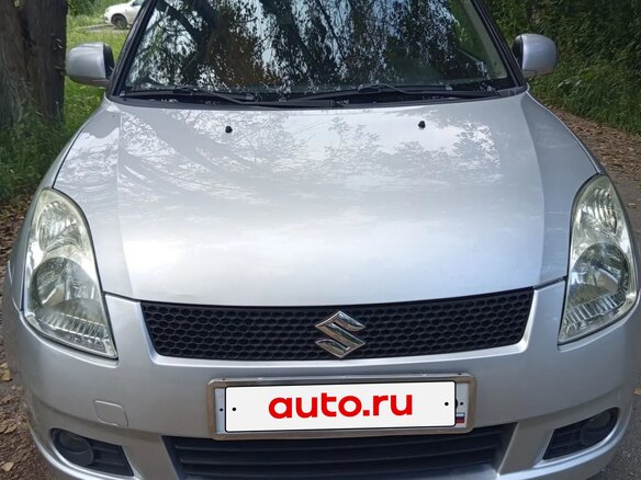 2007 Suzuki Swift III, серебристый
