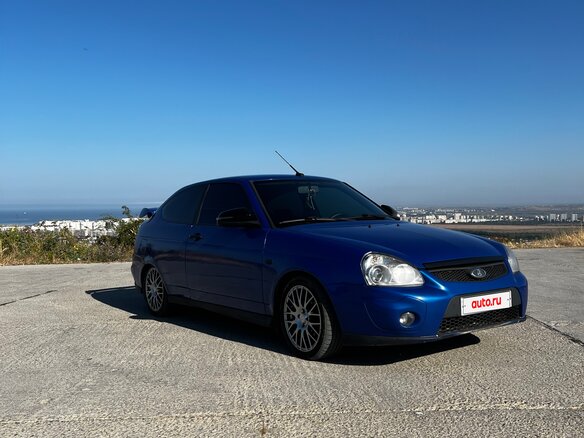 2013 Lada (ВАЗ) Priora I, синий, 600000 рублей - вид 2