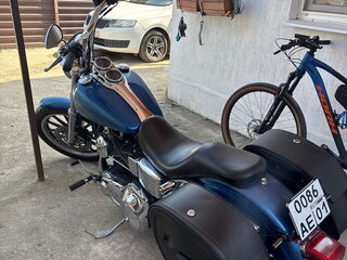 2005 Harley-Davidson Dyna Low Rider, синий, 700000 рублей, вид 1