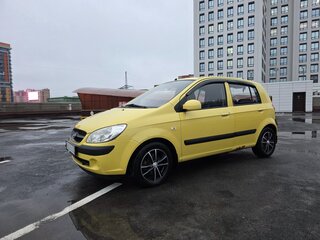 2008 Hyundai Getz I Рестайлинг, жёлтый, 470000 рублей, вид 4
