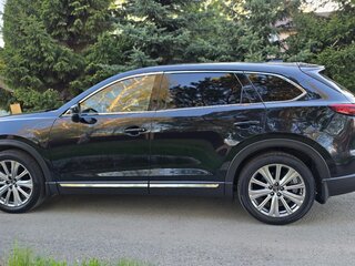 2021 Mazda CX-9 II Рестайлинг, чёрный, 4600000 рублей, вид 5