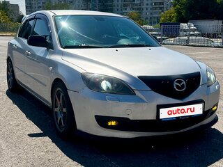 2007 Mazda 3 I (BK) Рестайлинг, серебристый, 530000 рублей, вид 3