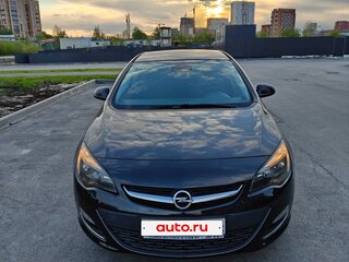 2013 Opel Astra J Рестайлинг, чёрный, 840000 рублей, вид 3