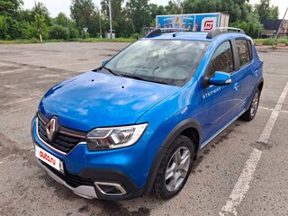 2019 Renault Sandero Stepway II Рестайлинг, синий, 1350000 рублей, вид 1
