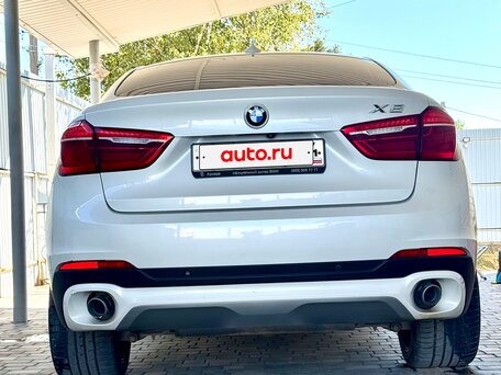2016 BMW X6 30d II (F16), белый, 3750000 рублей, вид 4