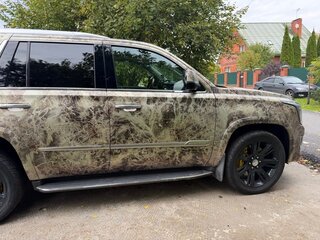 2016 Cadillac Escalade IV, бежевый, 3500000 рублей, вид 3