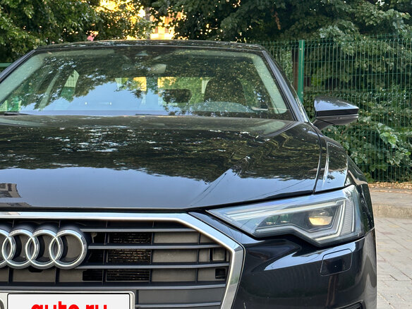 2021 Audi A6 45 TFSI V (C8), чёрный, 4450000 рублей - вид 3